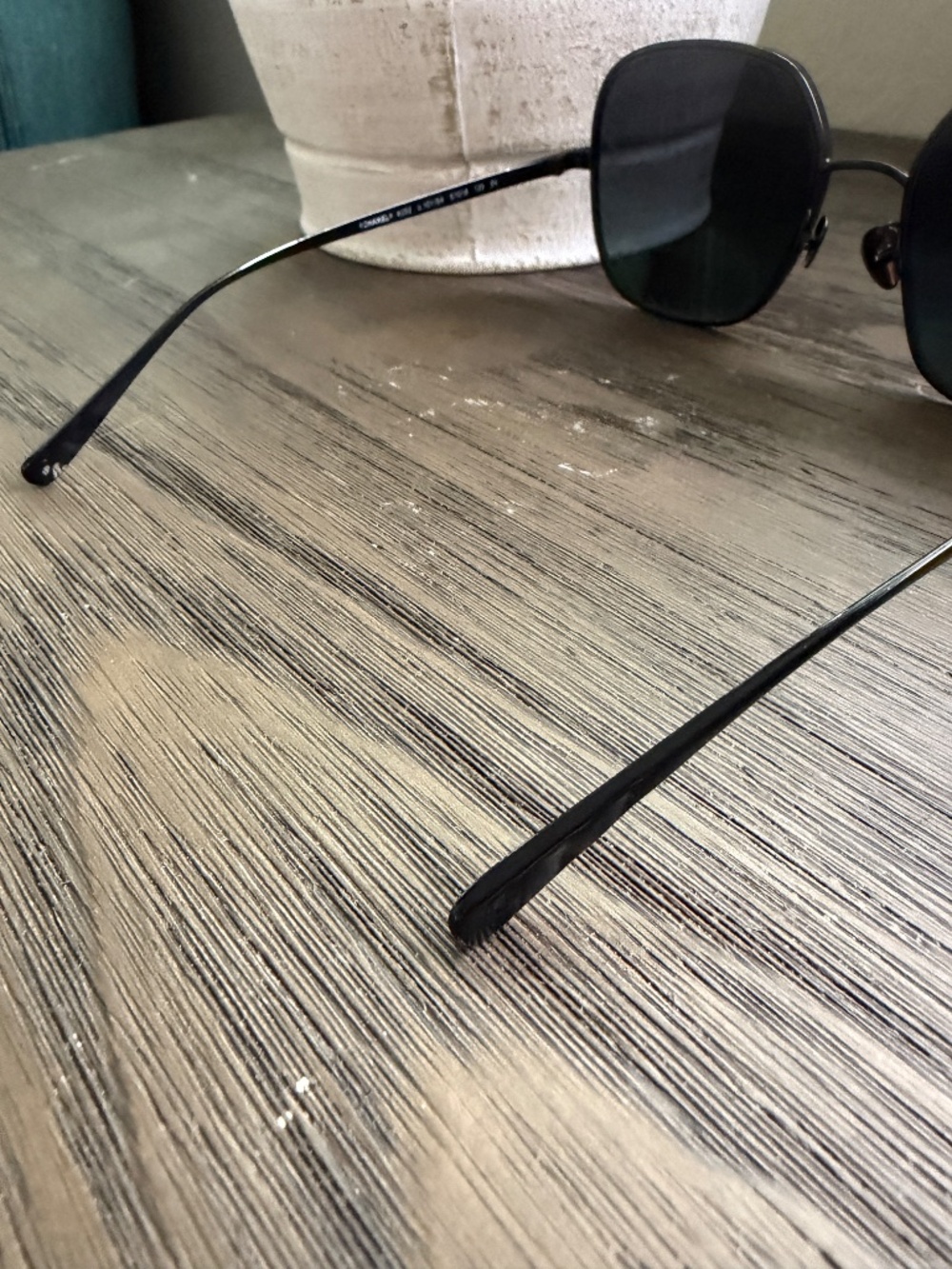 Chanel 4252 Sunglasses Eyewear Black Metal c.101/S4 - Picture 9 of 10